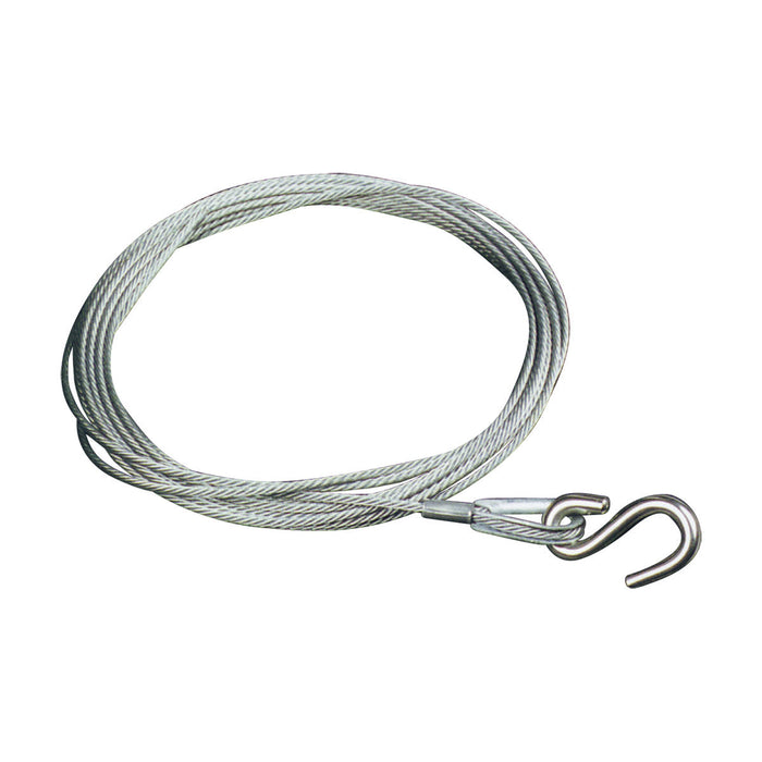 BLA WINCH CABLE S/S HOOK 6MX5MM