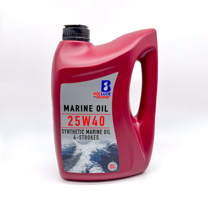 Reclube 25W40 Full Synthetic Marine Engine Oil 5L