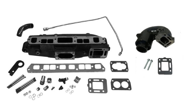 Mercruiser 3.0L 4 Cylinder Manifold (H-20) and Riser (RECMAR) Kit