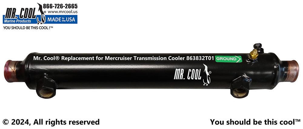 Mercruiser Transmission Cooler 863832T01 Replacement
