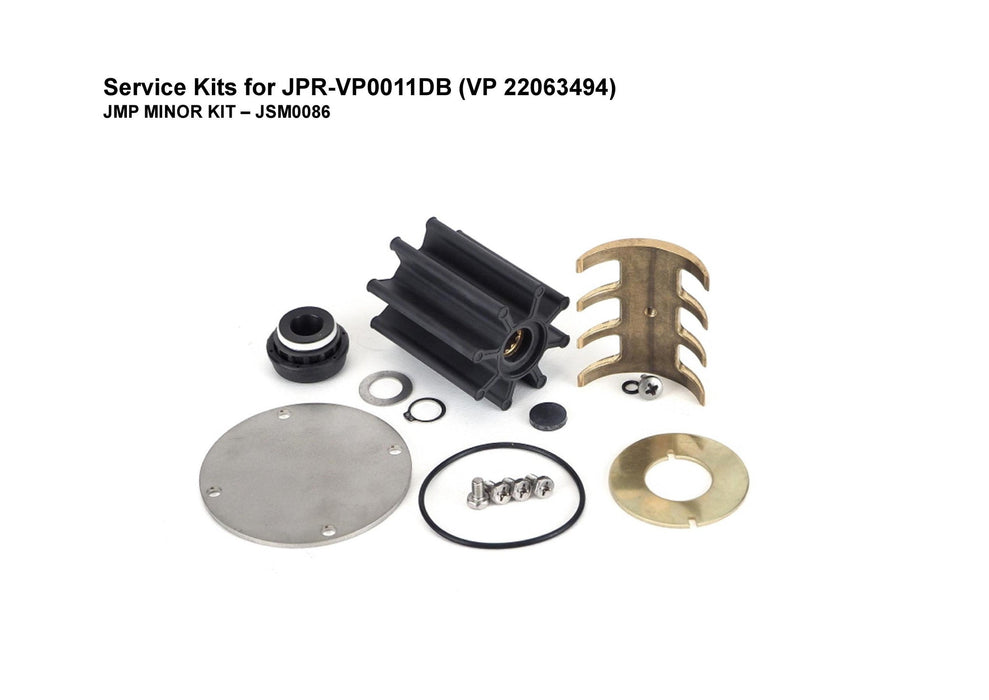 Service Kit (Minor) for Volvo Penta D11B Engine Seawater pump 22063494