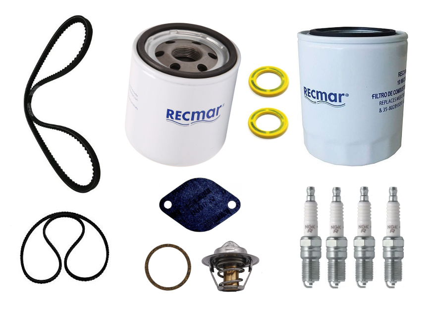 Mercruiser 8M0147062 3.0L MPI 300 Hour Service Kit Replacement