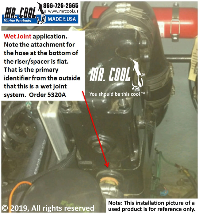 MFH-5320-B Premium Mercruiser V6-V8 Block & Manifold Dry Joint Kit