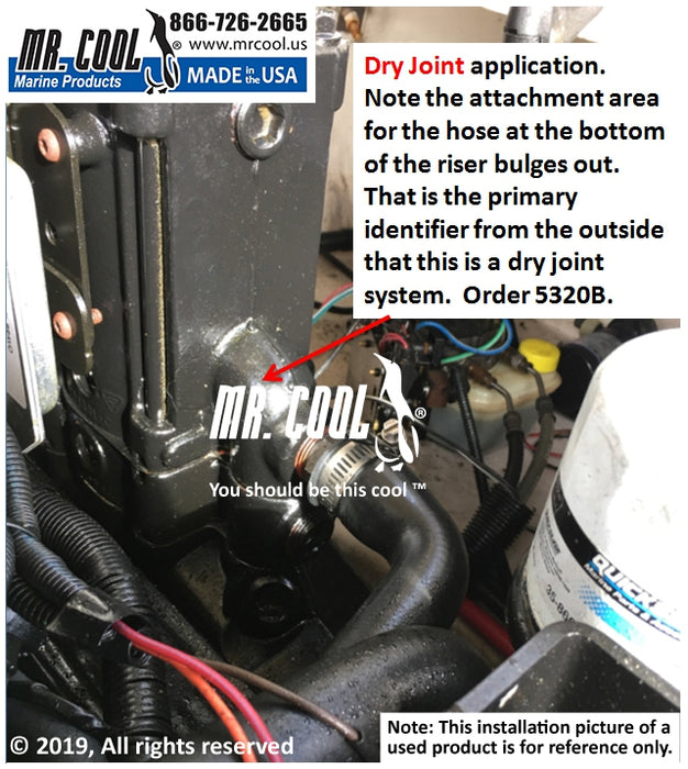 MFH-5320-B Premium Mercruiser V6-V8 Block & Manifold Dry Joint Kit
