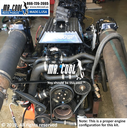 MFH-5320-B Premium Mercruiser V6-V8 Block & Manifold Dry Joint Kit