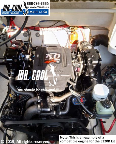 MFH-5320-B Premium Mercruiser V6-V8 Block & Manifold Dry Joint Kit