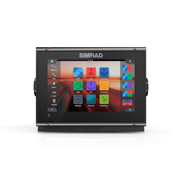 Simrad GO7 XSR 7 Inch Chartplotter With 3 In 1 Active Imaging Transducer & C-Map Australia/ New Zealand Chart Card