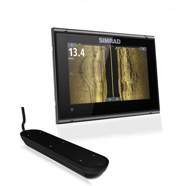 Simrad GO7 XSR 7 Inch Chartplotter With 3 In 1 Active Imaging Transducer & C-Map Australia/ New Zealand Chart Card