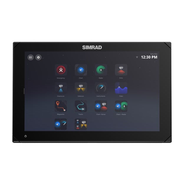 Simrad – NSX 3012 – 12 inch chartplotter with 3 in 1 Active imaging transducer & C-MAP DISCOVER X AUS/NZ charts