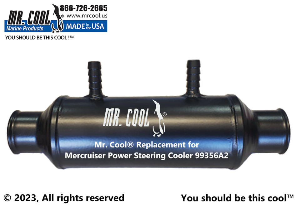 Mercruiser 99356A2 / 8M0152028 Power Steering Cooler Replacement
