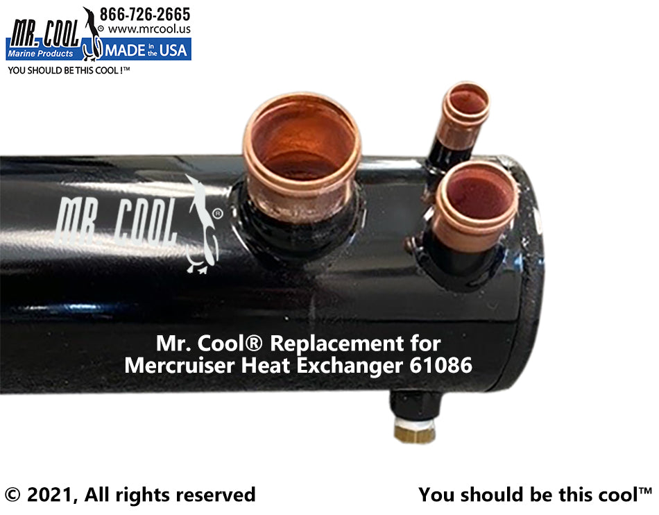 Mercruiser 61086A7 3.0L Heat Exchanger Replacement