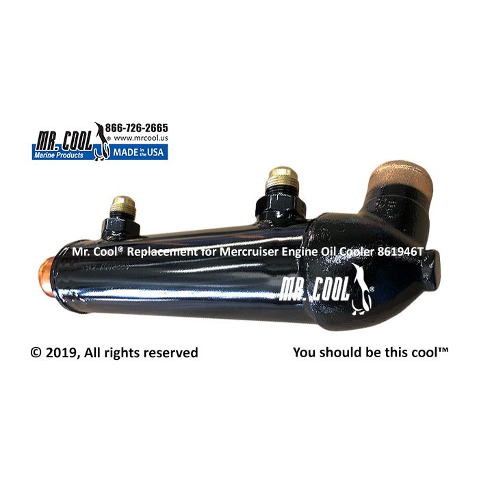 Mercruiser Engine Oil Cooler 496 8.1L