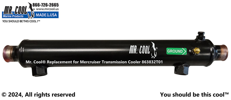 Mercruiser Transmission Cooler 863832T01 Replacement