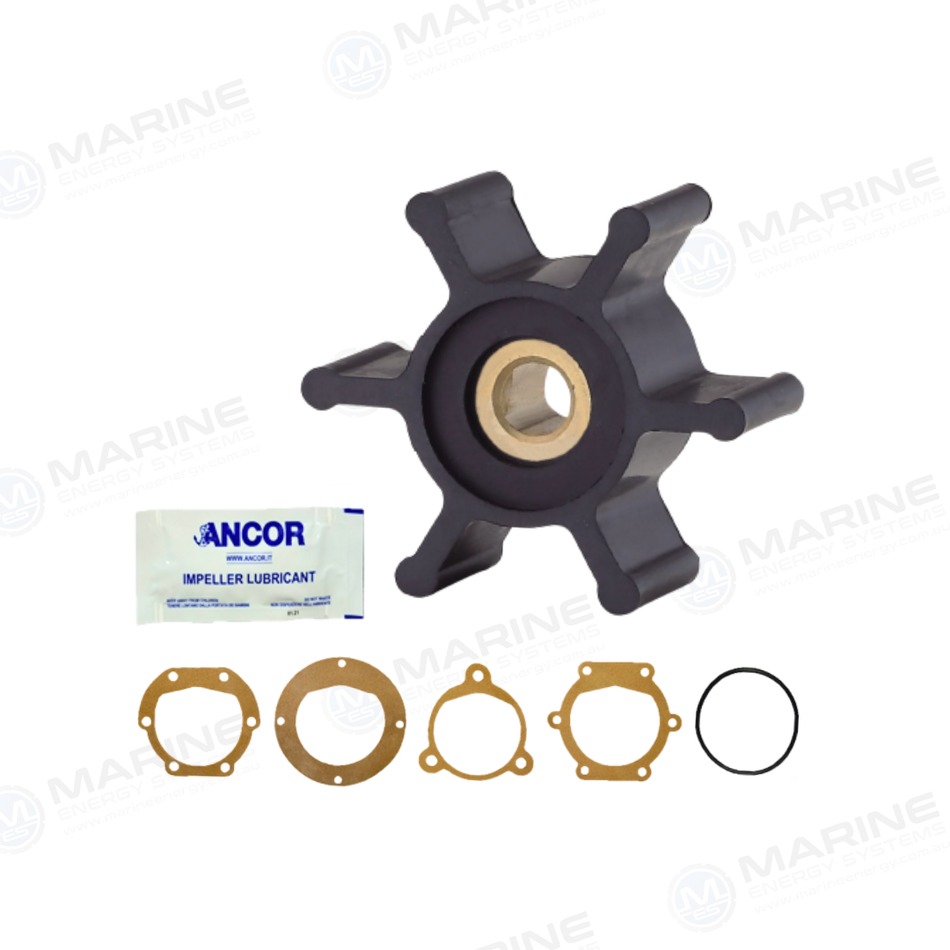 AN 2080 Nitrile Macerator Impeller Replaces Johnson 09-824-9 / Jabsco 6303-0003 / 7273-0003