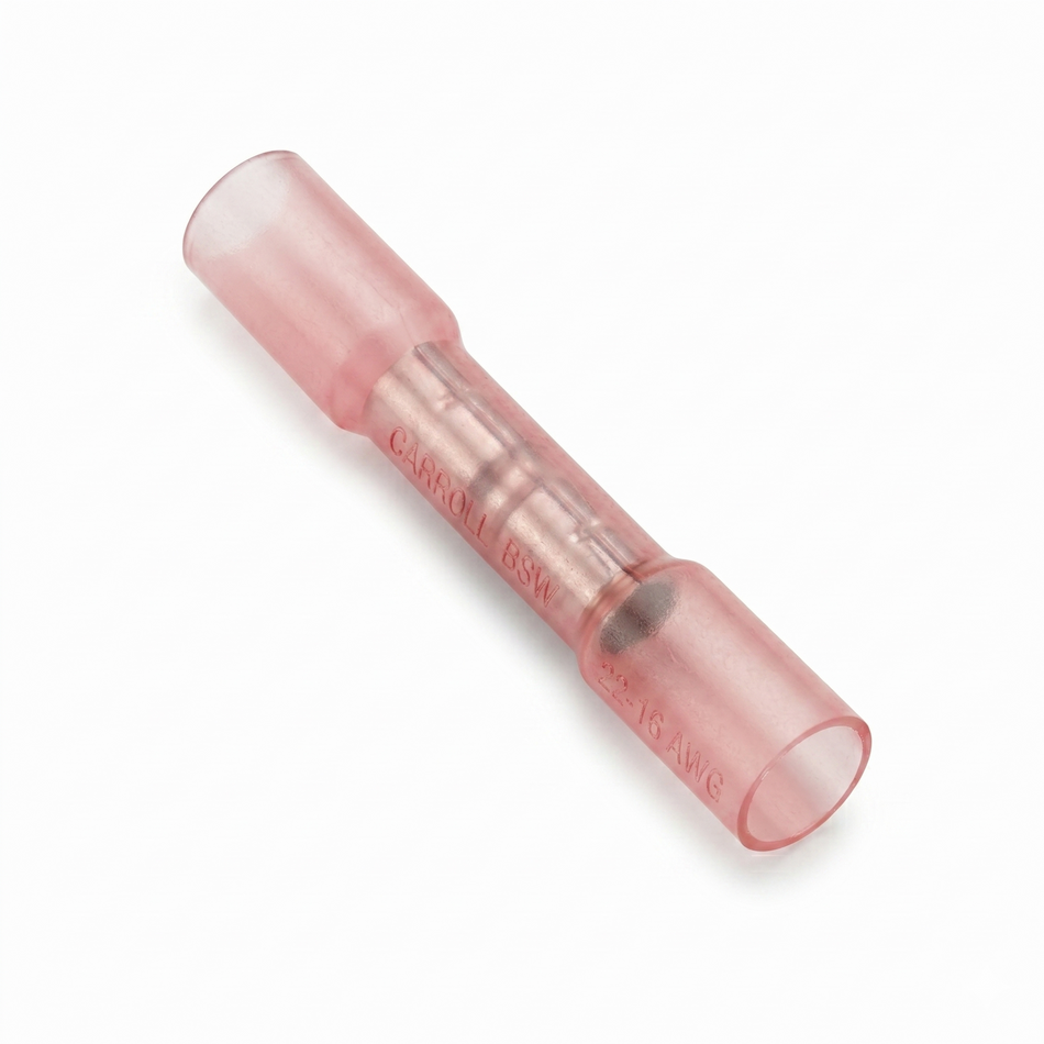 QUIKCRIMP RED HEAT SHRINK BUTTS 100PK