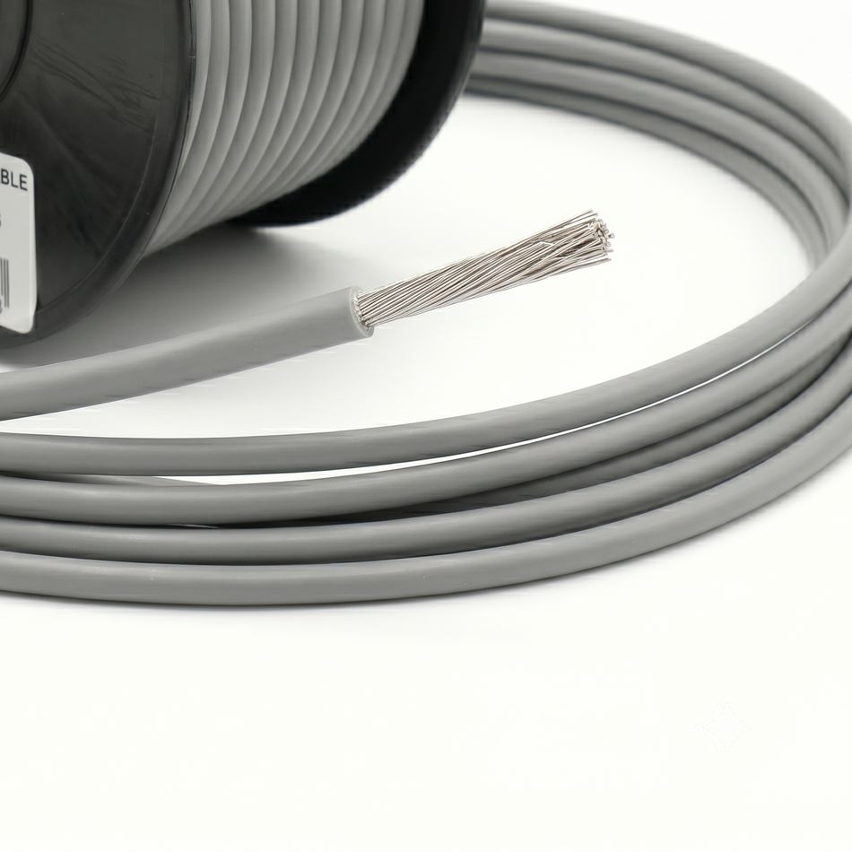 TRIANGLE 1.5mm² Tinned Grey Marine Cable