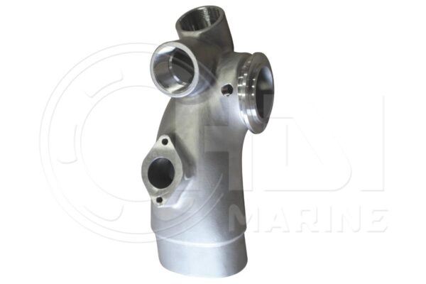 Mercruiser VM Diesel Stainless Steel Elbow, Replaces 805602A1