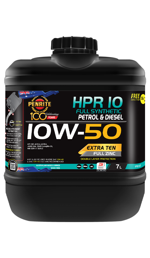 Penrite HPR 10 10W50 FULL SYN 7 Litre