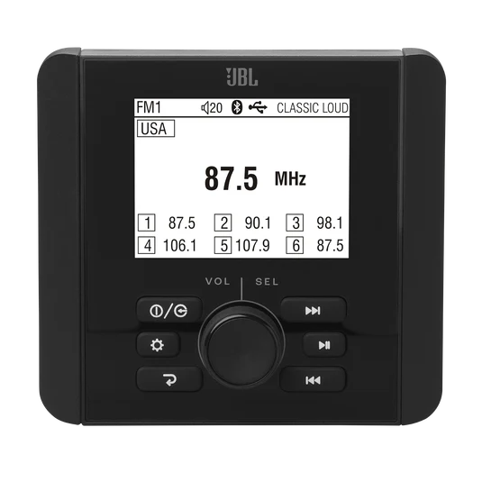 JBL JAM3000 MARINE STEREO HEAD UNIT
