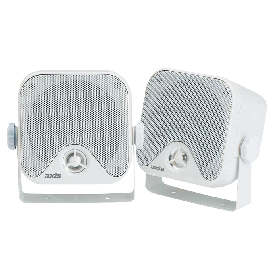 AXIS 4 INCH 2-WAY MARINE BOX SPEAKERS MA442