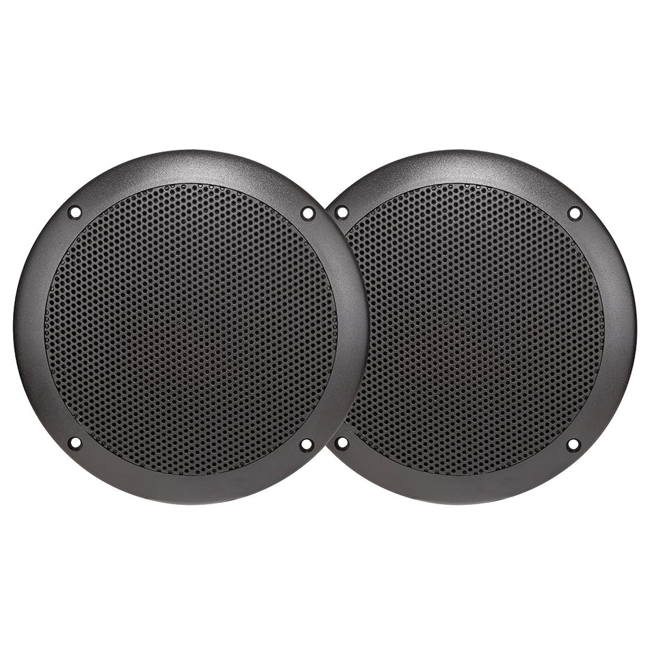 AXIS 5 INCH MARINE SLIM FIT SPEAKERS-BLACK MA500B