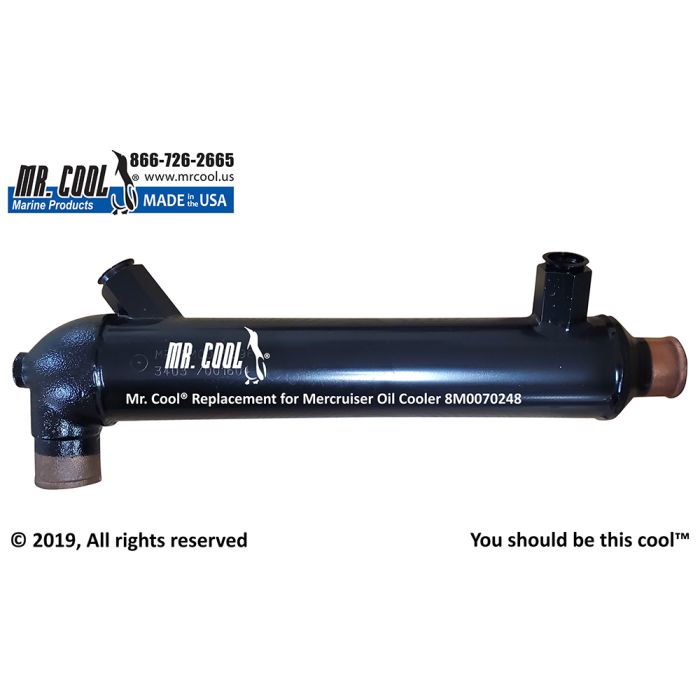 Mercruiser 8.2L (late) MAG Oil Cooler 8M0070248 Replacement