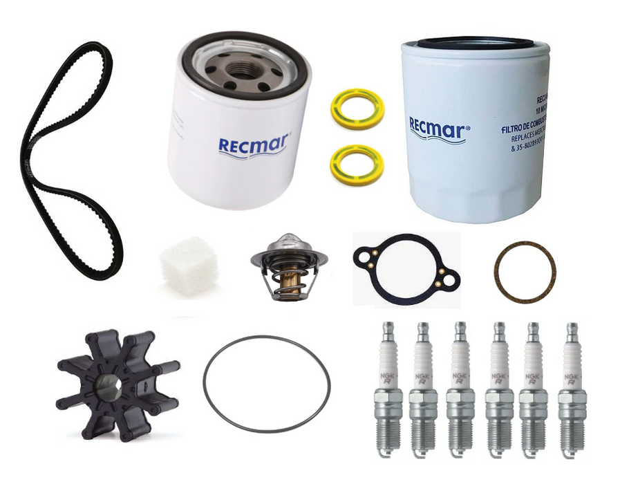 Mercruiser 8M0147065 V6 4.3L MPI Bravo (2002+) 300 Hour Service Kit Replacement