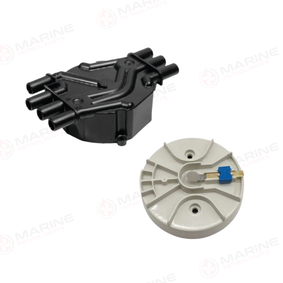 Mercruiser V6 MPI Flat Top Distributor & Rotor Kit 898253T23 With 898253013