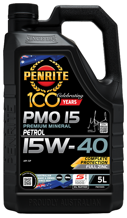 Penrite PETROL PMO 15 Premium Mineral 15W-40 5L