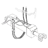 Volvo Penta 857624 Hydraulic Trim Hose Kit Replacement