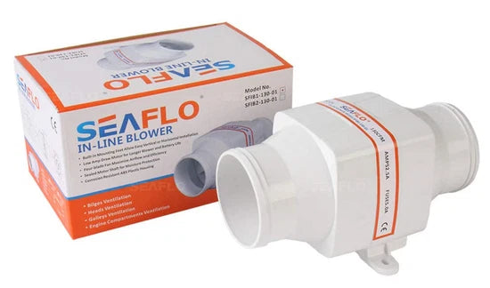 12V 4" In-Line Blower | Sfib127002 | Efficient Boat Ventilation