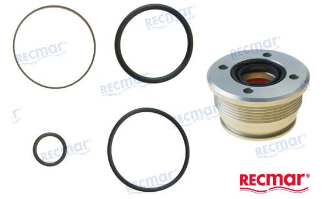 Trim cylinder cap replacement kit with seals for Volvo Penta 290DP DP-A, DP-B, DP-E, DP-G, SP-A SP-E