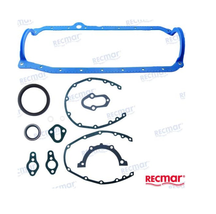 REC 17116, Mercruiser 4.3L Gasket Kit Front/ Sump