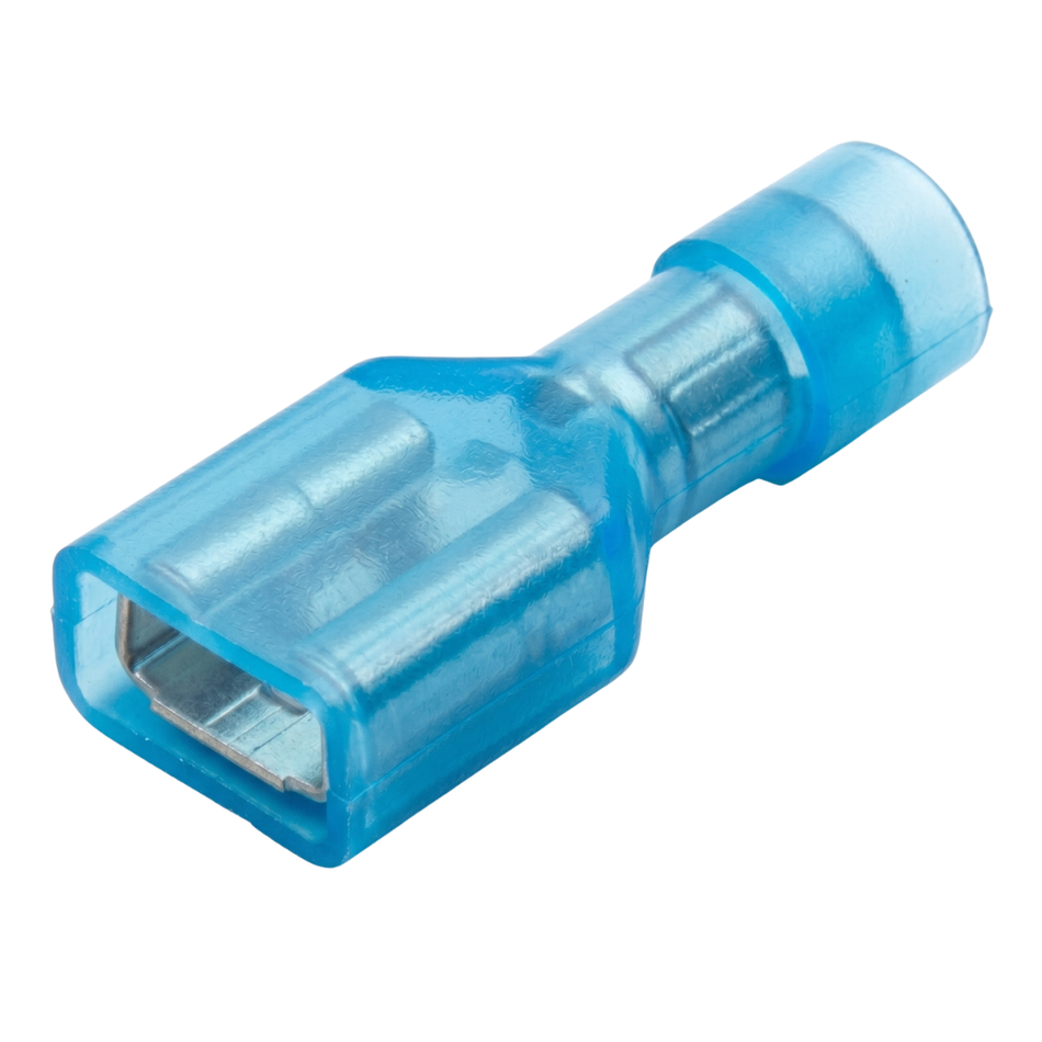 CARROLL BLUE CRIMP TERMINAL SPADE FEMALE 100PK