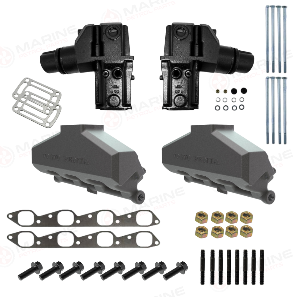 Vovlo Penta 8.1 big block manifold kit