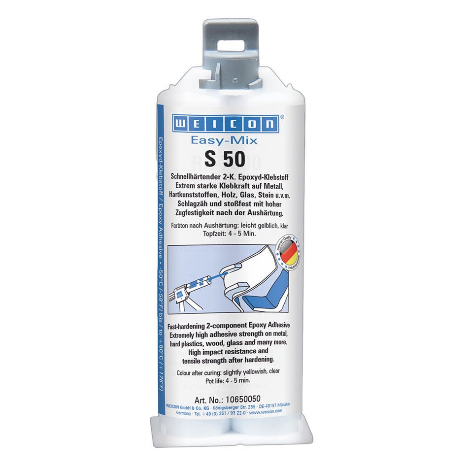 Weicon Easy-Mix S 50 Epoxy Adhesive 50ml