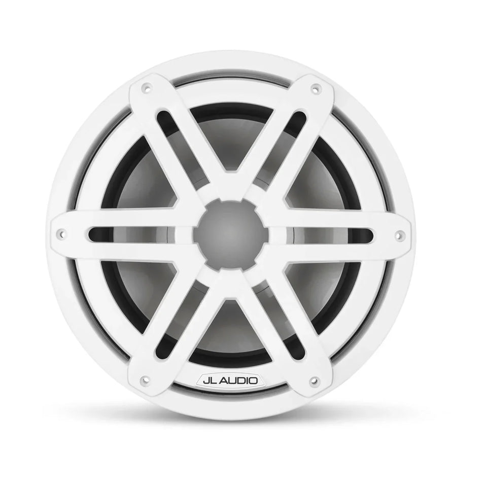 JL Audio M3 10 inch Subwoofer White Sport Grill