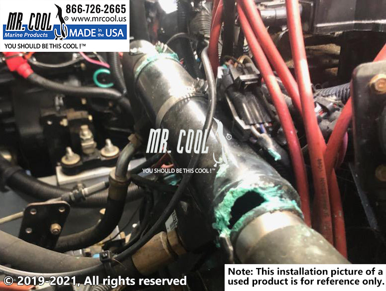 Mercruiser 862837T Transmission Cooler Replacement