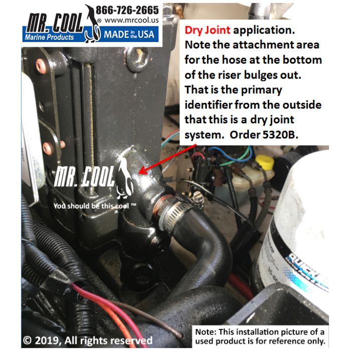 MFH-5320-A Premium Mercruiser V6-V8 Block & Manifold Wet Joint Kit