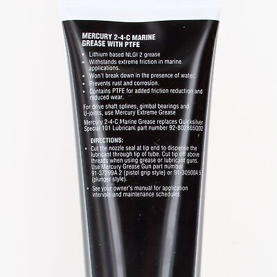 Mercury 2-4-C Marine Grease with PTFE 227g