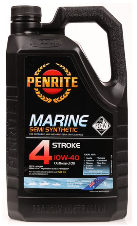 Penrite Marine Outboard 4 Stroke Oil 10W-40 5 Litres