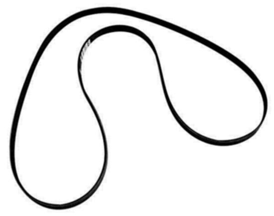 MerCruiser Serpentine Belt 57-865615-003 For 4.3 5.0 5.7 6.2L Engines - 2 Year Warranty