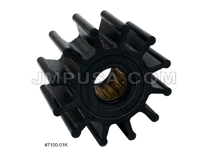 JMP 7100-01 Impeller (Johnson 09-1027B, Jabsco 1210-0001)