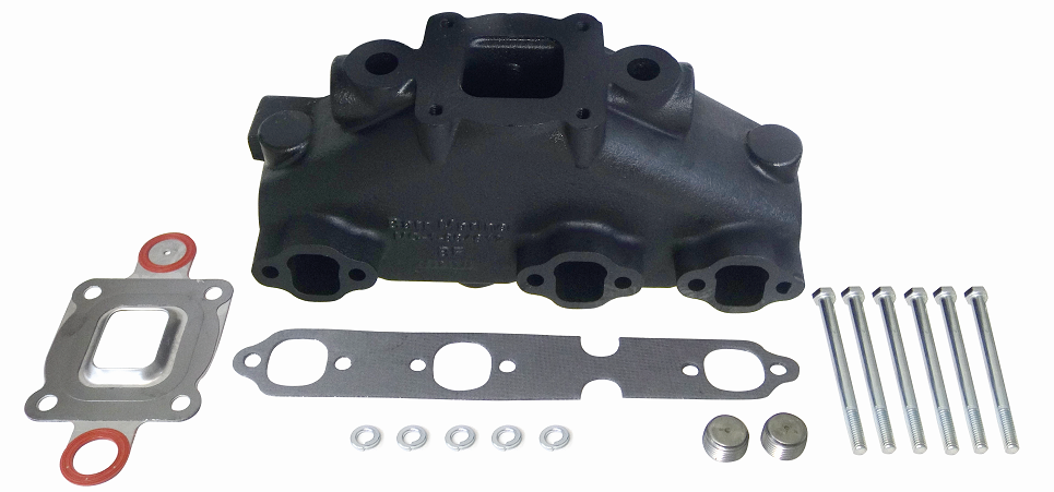 Mercruiser 864612T01 4.3L Dry Joint Exhaust Manifold RECMAR Replacement