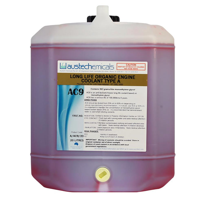 Marine Coolant / Anti-Freeze - 20 Litre Concentrate