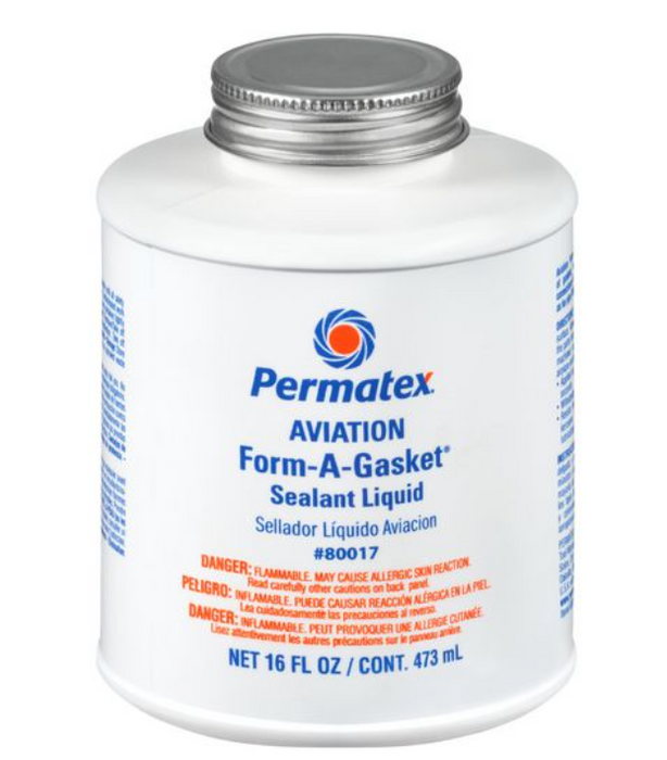 Mercruiser 92-8M0170149 Sealing Compound 473ml Permatex Aviation Form-A-Gasket Sealant Liquid