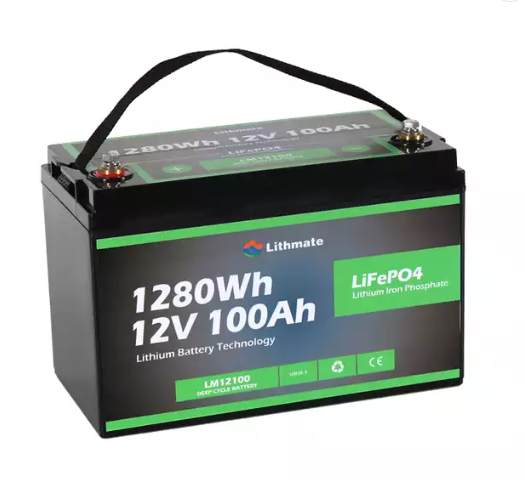 Marine LiFePO4 12v100ah Lithium Ion Deep Cycle Battery