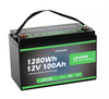Marine LiFePO4 12v100ah Lithium Ion Deep Cycle Battery/Bluetooth